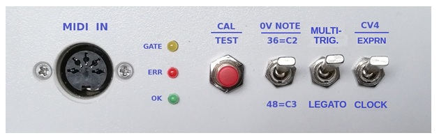 front panel v2 labels